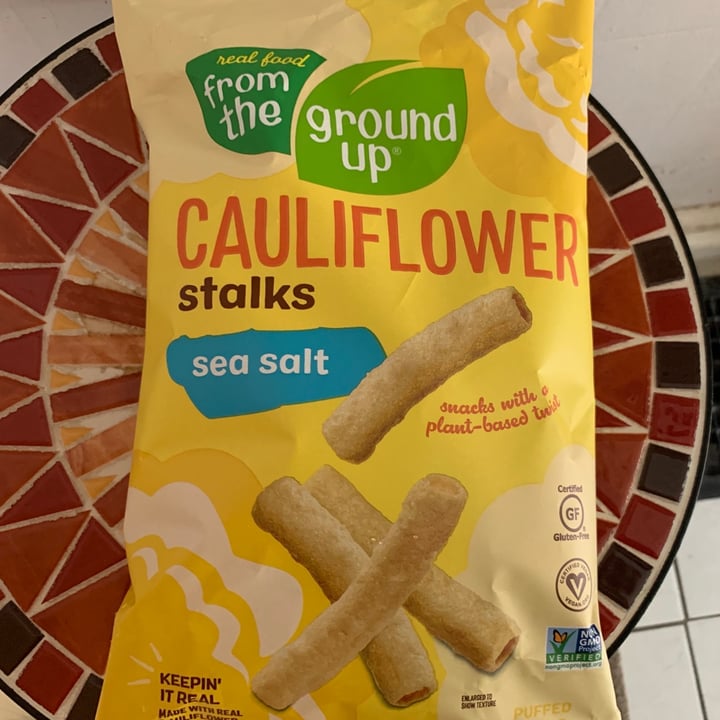 photo of Real Food From The Ground Up Cauliflower Stalks Sea Salt shared by @allhess on  12 Sep 2020 - review