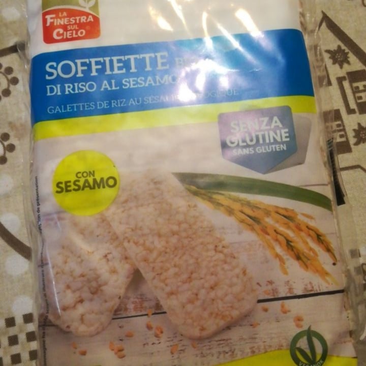 review photo of La Finestra Sul Cielo Sofferte bio di riso al sesamo shared by @andreasic on 27 Apr 2022 - review