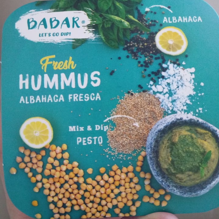photo of Babar Hummus albahaca fresca shared by @unknownsoldier on  22 Aug 2020 - review