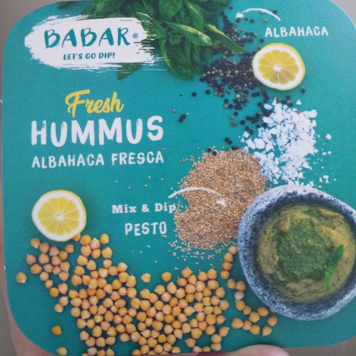 review photo of Babar Hummus albahaca fresca shared by @unknownsoldier on 22 Aug 2020 - review
