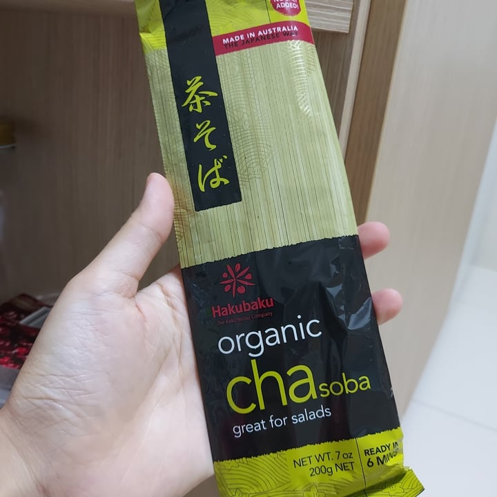 photo of Hakubaku Organic Cha Soba Noodles shared by @suchabohr on  19 Jul 2021 - review