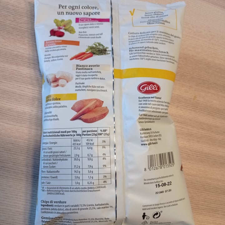 review photo of Gilli Veggie Chips shared by @mviolet on 19 Apr 2022 - review