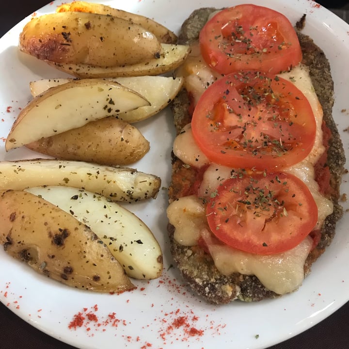 photo of El patio vegan Milanesa A La Napolitana shared by @lour11 on  22 Aug 2022 - review