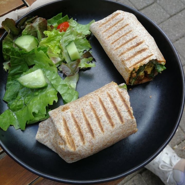 photo of CASCARA Tofu Scramble Wrap shared by @gingerj on  26 Aug 2022 - review