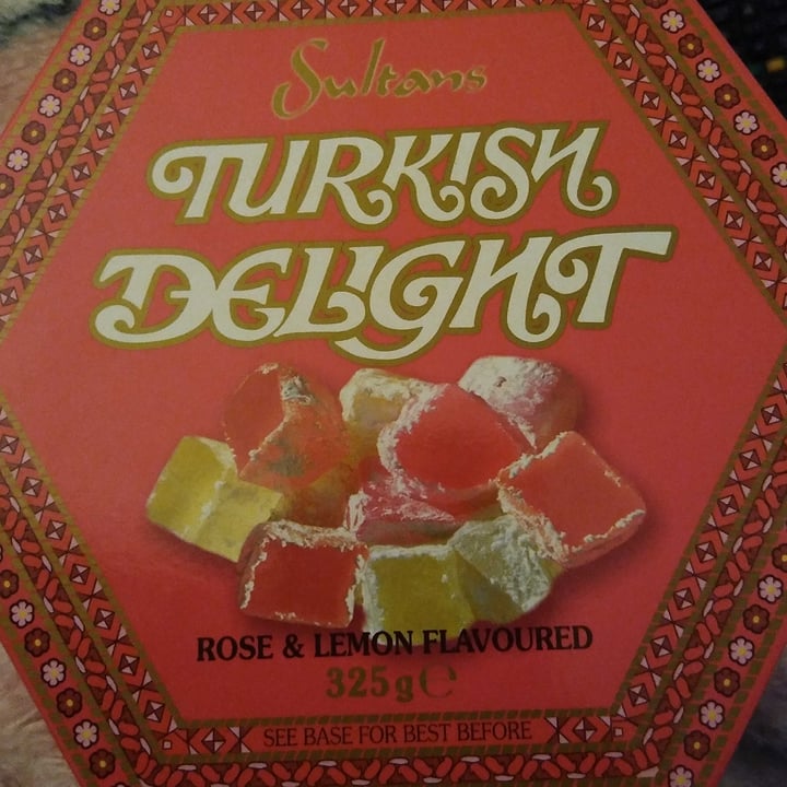 photo of Sultans Turkish delight shared by @biancavegan on  05 Jan 2022 - review