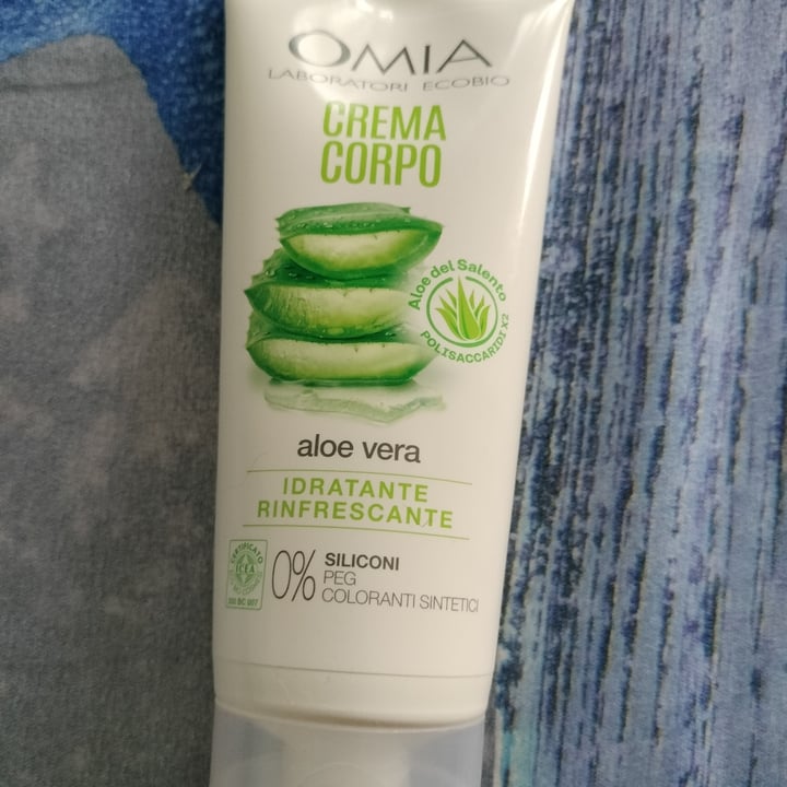 photo of Omia Crema corpo biologico aloe vera shared by @luisacicchetti on  12 Aug 2022 - review