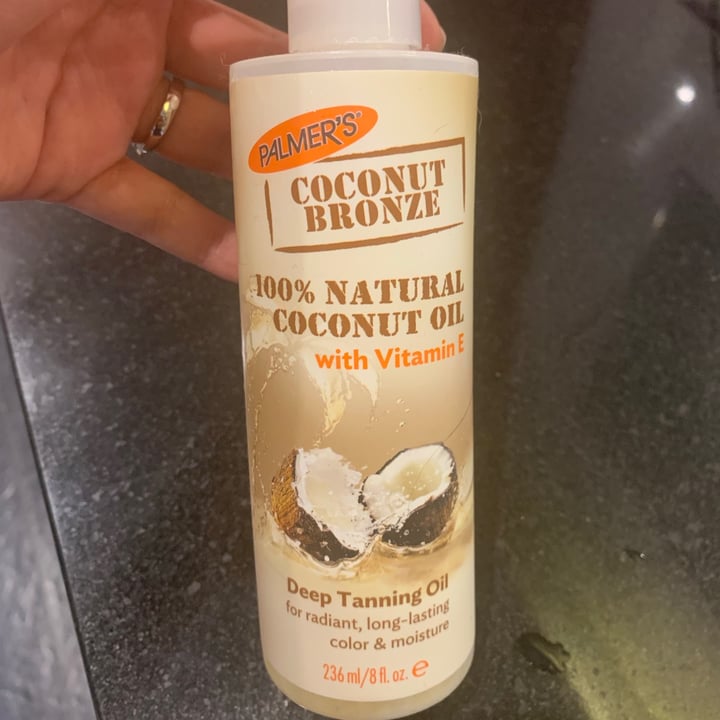 photo of Palmer's Coconut deep tanning oil shared by @vanessabejjany on  05 Sep 2021 - review