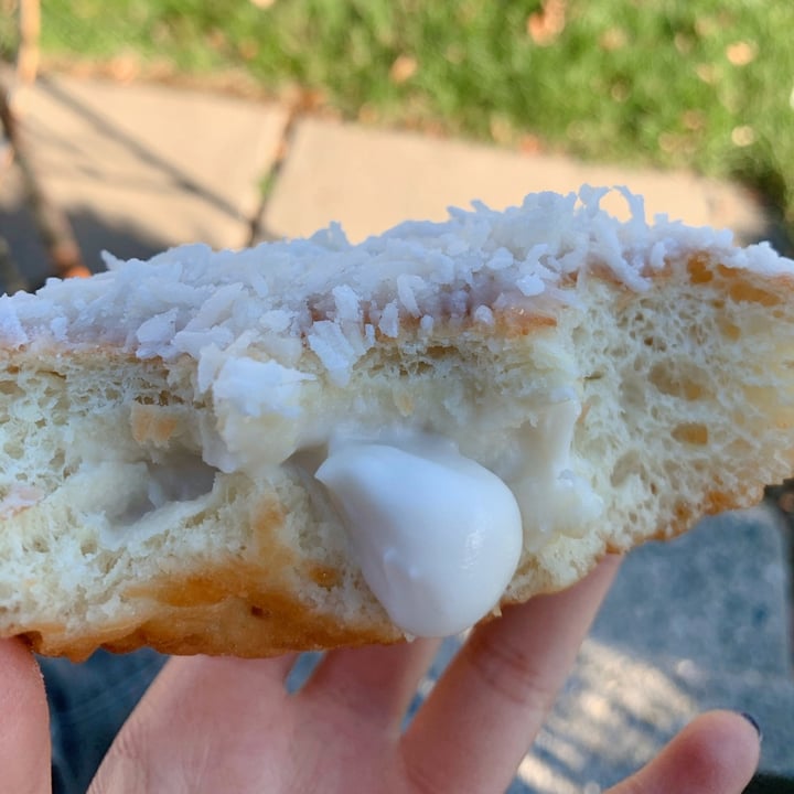 photo of Donut Monster Coconut Cream Filled shared by @bananabreadgirl on  03 Jan 2021 - review