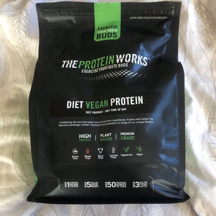 photo of The protein works Diet Vegan Protein shared by @lizzieatk on  09 Sep 2020 - review