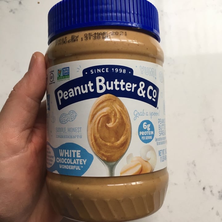review photo of Peanut Butter & Co White Chocolatey Wonderful Peanut Butter shared by @heartwoodhaven on 30 Apr 2020 - review