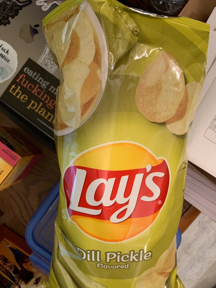 photo of Lay's Dill Pickle Flavored shared by @jeremytheape on  23 Jul 2022 - review