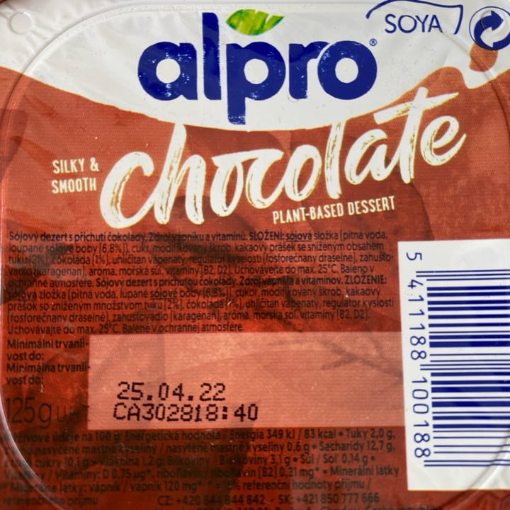 review photo of Alpro Devilishly Dark Chocolate Plant-based Dessert shared by @martinuccia on 20 Mar 2022 - review