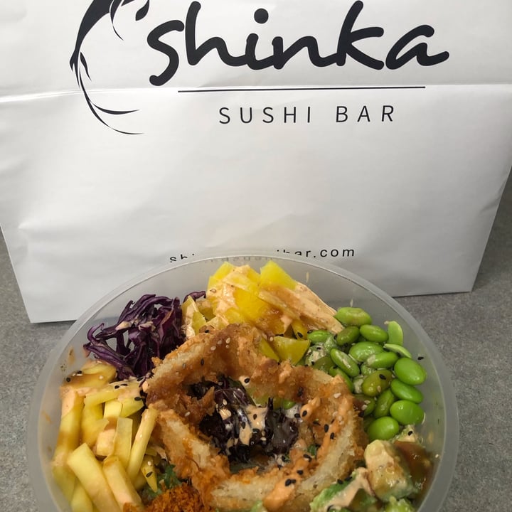 photo of Shinka Sushi Bar Vegan Deluxe Poke Bowl shared by @dcasantis on  17 Mar 2022 - review