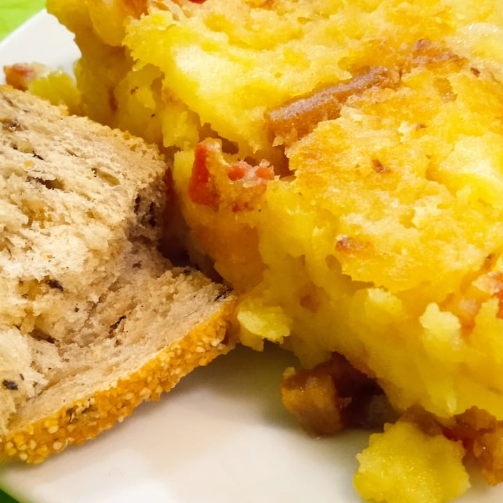 photo of Ecovegan Happy Tapa tortilla de patatas con Bacon shared by @neweh on  05 Dec 2020 - review