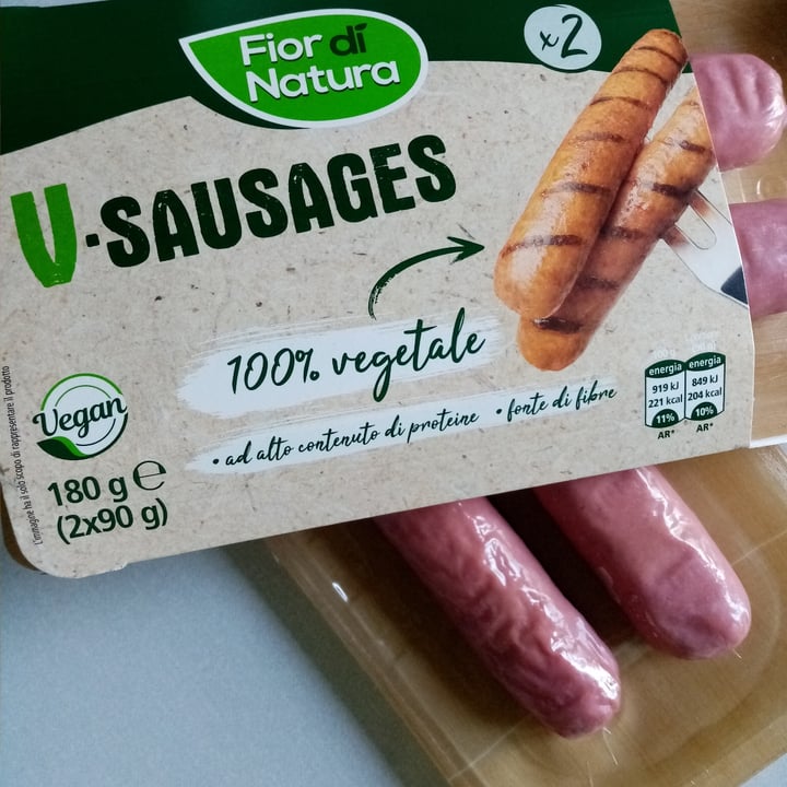 photo of Fior di Natura V-Sausages shared by @valeveg75 on  20 Jun 2022 - review