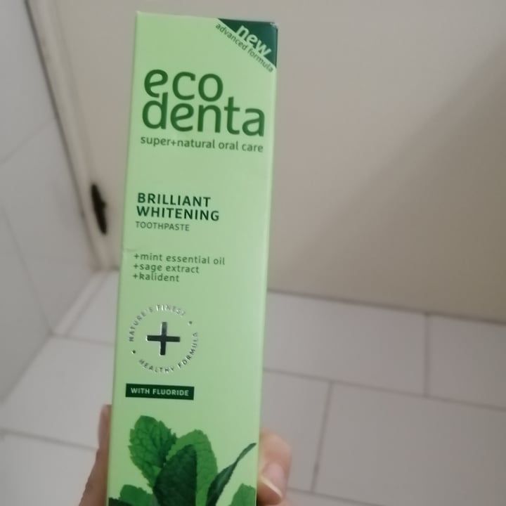 photo of ecodenta Brilliant Whitening Toothpaste shared by @maryscorpio on  19 Mar 2022 - review