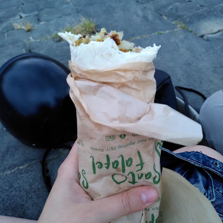 photo of Santo Falafel Pita con Falafel Completa shared by @maffi1810 on  06 Jun 2021 - review