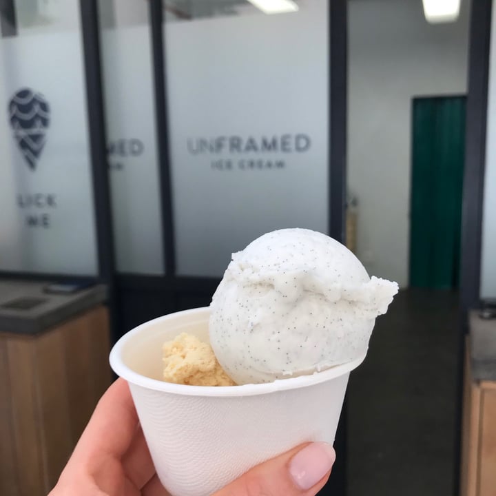 photo of Unframed Ice Cream Vanilla (Vegan) shared by @lucyjseward on  08 Dec 2020 - review