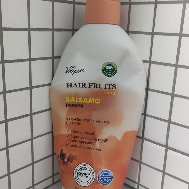 photo of Cien Balsamo hair fruit papaia shared by @esperanzafumilla on  01 Oct 2022 - review
