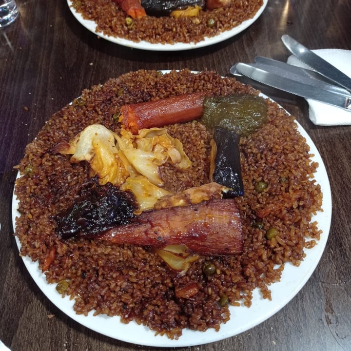 photo of Restaurante Mandela 100 Arroz Senegalés shared by @nrabaneda on  24 Dec 2021 - review