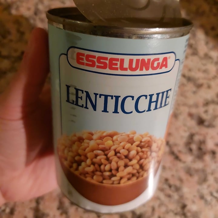 photo of  Esselunga Lenticchie in scatola shared by @vegetalezerosbatti on  20 Dec 2022 - review