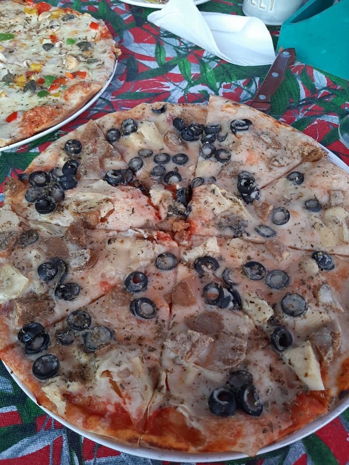 photo of Vegan E Meet Italy Foresta pizza shared by @divdtuin on  11 Mar 2020 - review