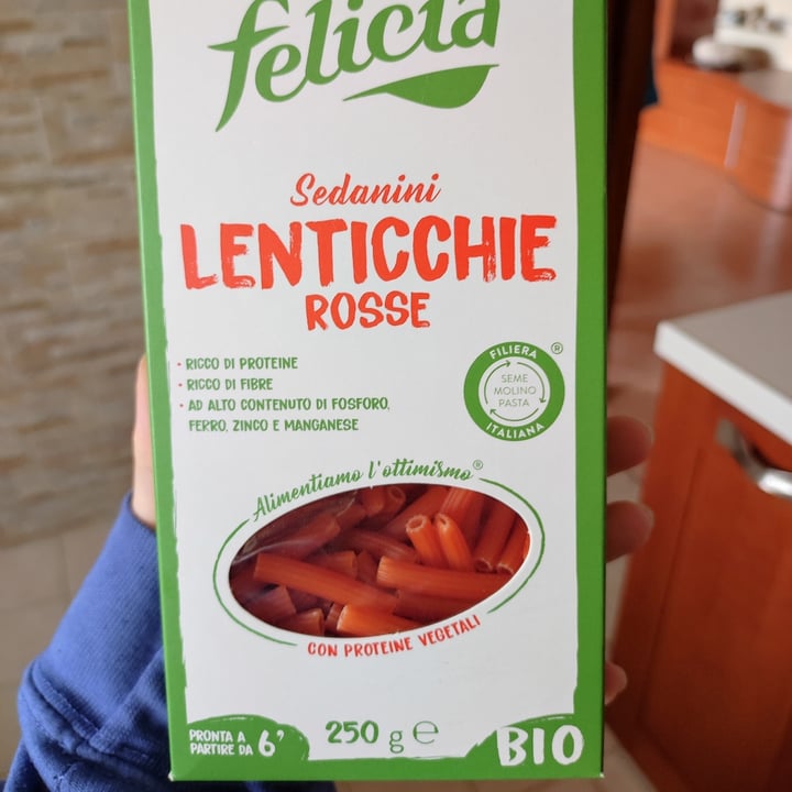 photo of Felicia Pasta lenticchie rosse shared by @annamarci on  19 Oct 2022 - review