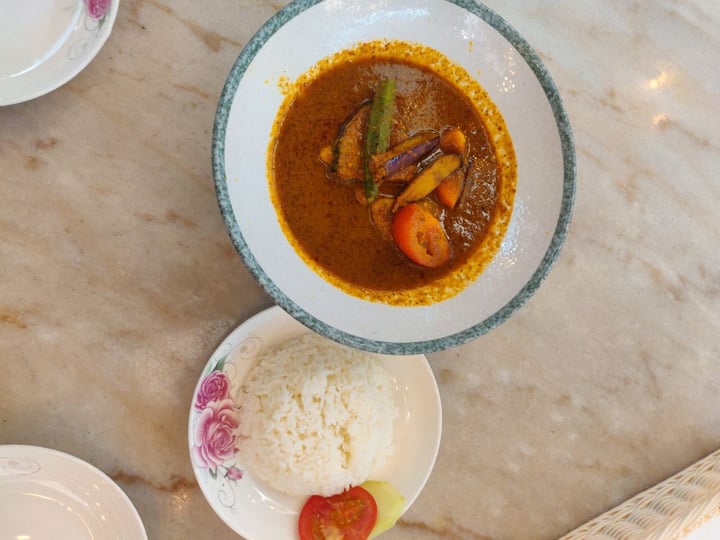 photo of Coco Veggie Nyonya Cuisine Vegetarian Assam "Fish" with Steam White Rice shared by @qianyu on  29 Mar 2020 - review