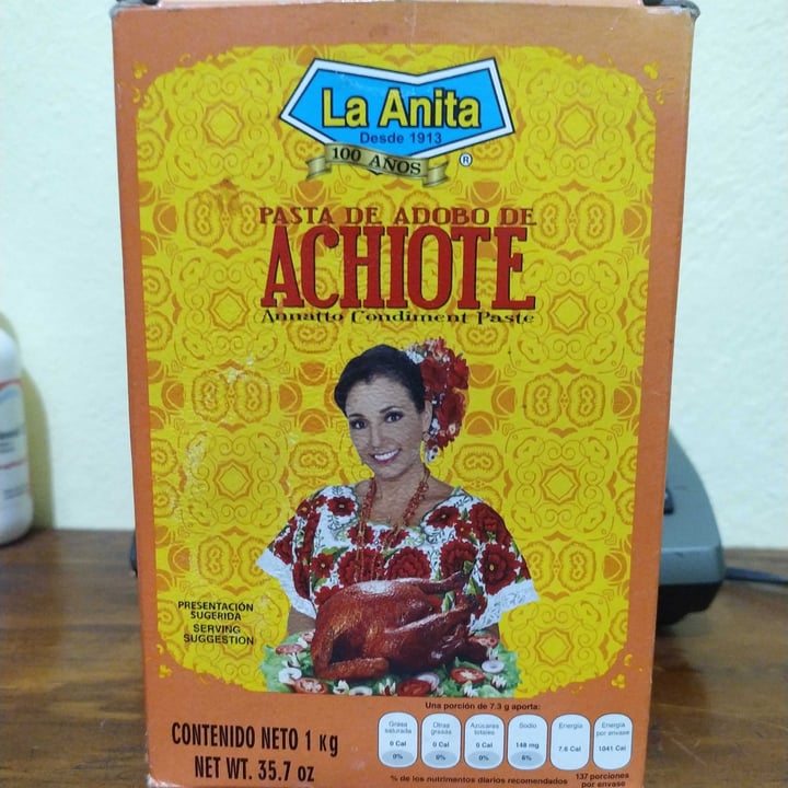 photo of La anita Achiote shared by @esbey on  29 Sep 2021 - review