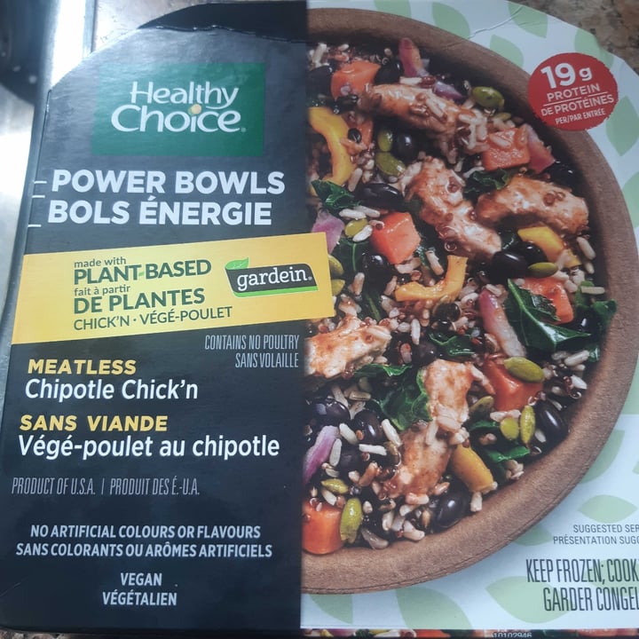 photo of Healthy Choice Chipotle Chick’n with Gardein shared by @kris1 on  26 Jun 2021 - review