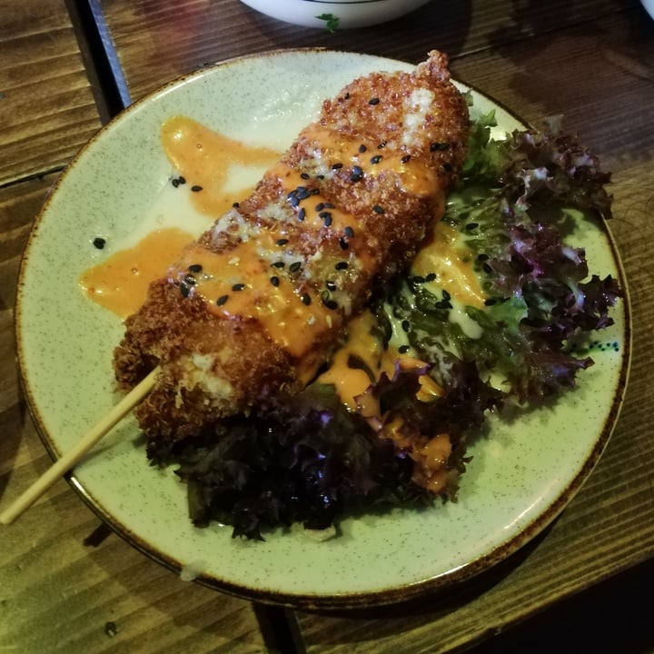 photo of Element Five - Vegan Tapas Bar Corn Dog shared by @mareikeks on  26 May 2022 - review