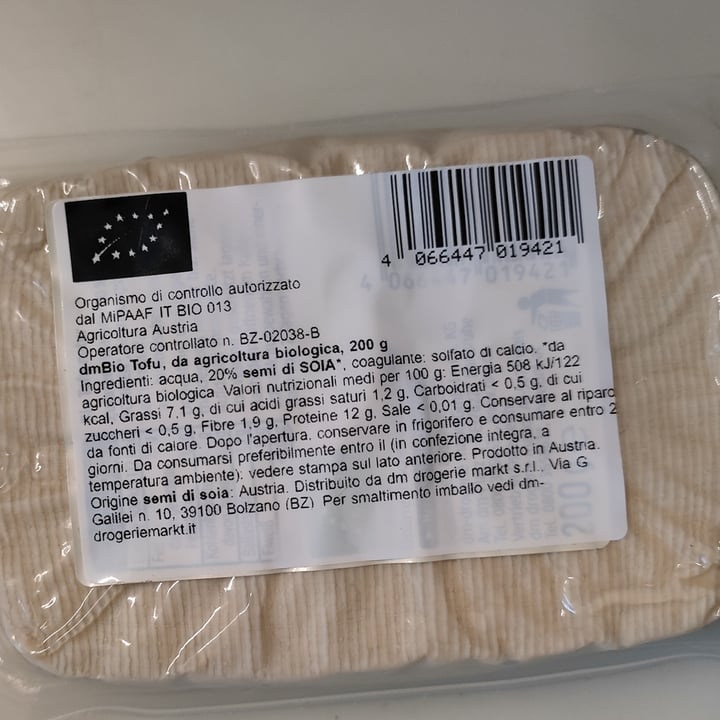 review photo of dmBio Tofu Natur shared by @verodna on 20 Nov 2022 - review