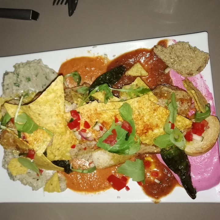 photo of Jardin Urbano Nachos con varias salsas shared by @beatriu on  20 Jun 2020 - review