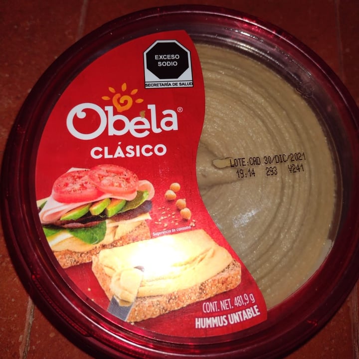 photo of Obela Hummus Clásico shared by @marybell on  30 Dec 2021 - review