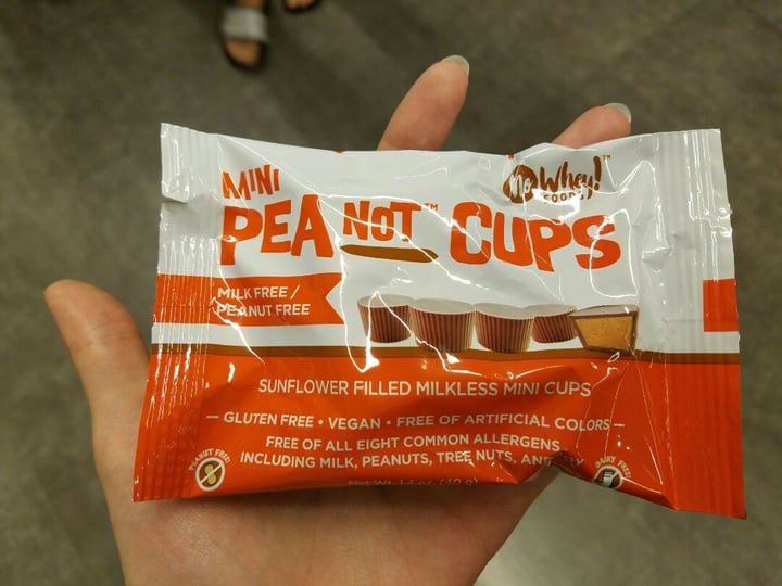 photo of No Whey! Foods Chocolate Large Pea "Not" Butter Cups shared by @joyrose on  01 Sep 2019 - review