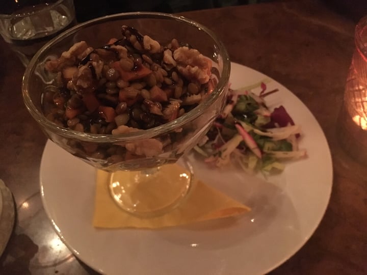 photo of Harvest Café-Bistrot Lentil salad shared by @theveggienomad on  15 Apr 2019 - review