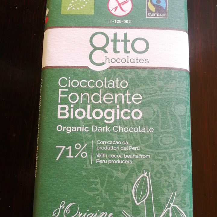 photo of Otto chocolates Cioccolato fondente biologico 71% shared by @marvino on  23 Apr 2021 - review