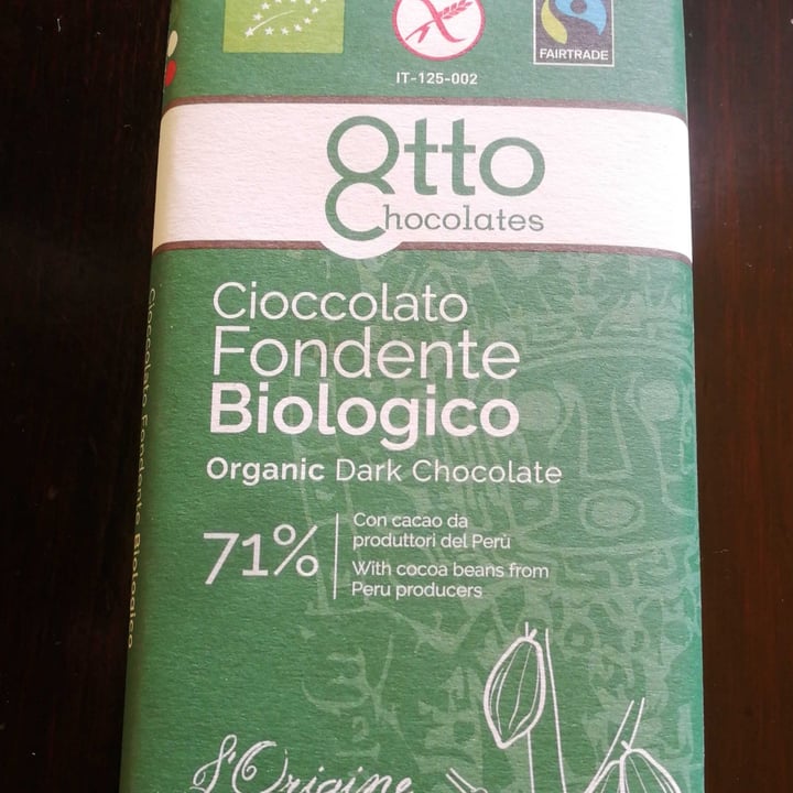 photo of Otto chocolates Cioccolato fondente biologico 71% shared by @marvino on  23 Apr 2021 - review
