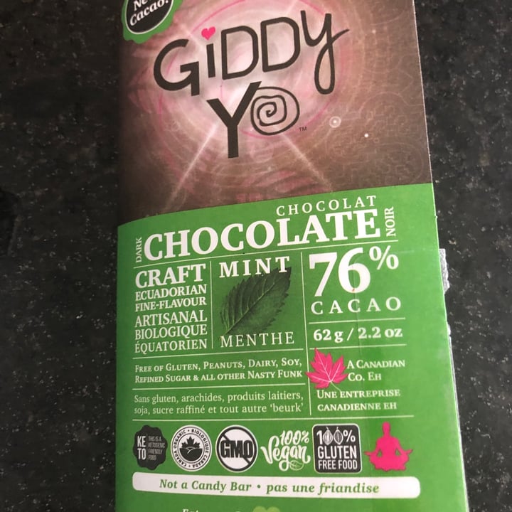 review photo of Giddy Yo Chocolate Mint shared by @bellabalanced on 11 Dec 2021 - review