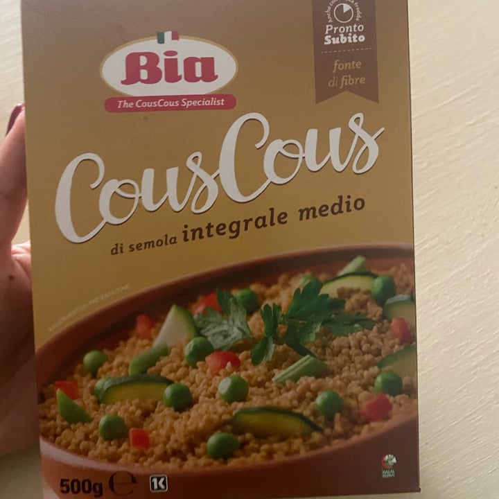 photo of Bia Cous cous integrale shared by @sara3110 on  16 Sep 2022 - review