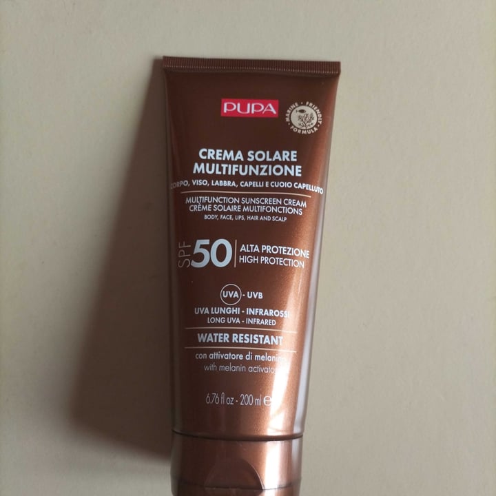 review photo of Pura crema solare multifunzione shared by @giulia944 on 18 May 2022 - review