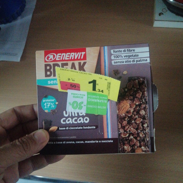 photo of Enervit Break - Protein Bar shared by @fabio12 on  12 May 2022 - review