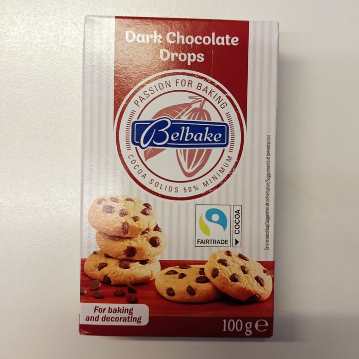 photo of Belbake Dark chocolate drops shared by @lalucinda on  13 Mar 2022 - review