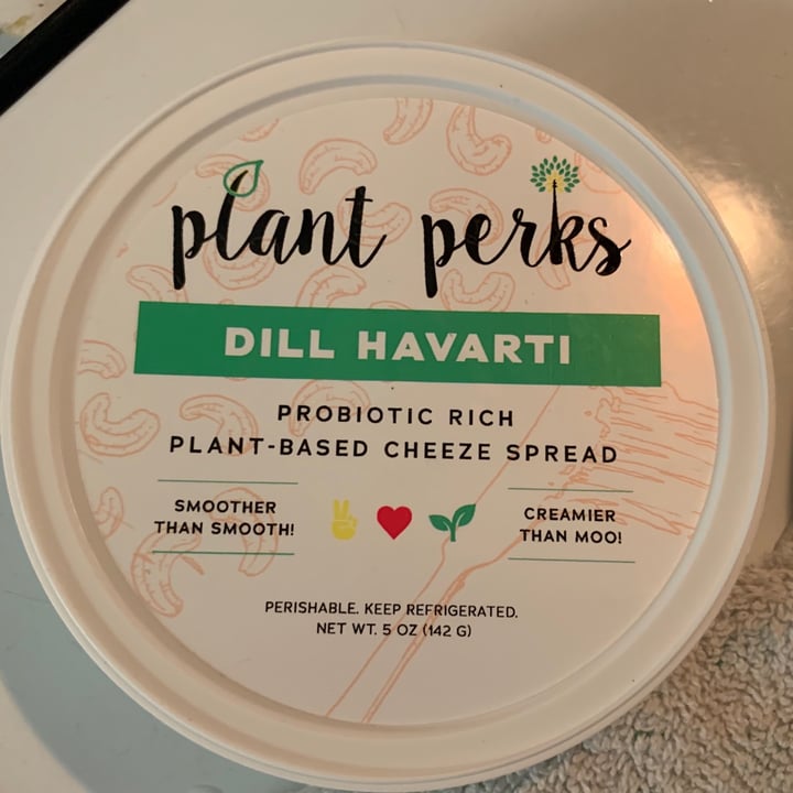photo of Plant Perks Dill Havarti Cheese Spread shared by @allhess on  12 Sep 2020 - review