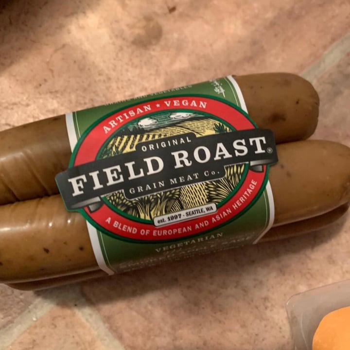 photo of Field Roast Vegetarian Sausage shared by @plantbasedpower on  29 Jun 2020 - review