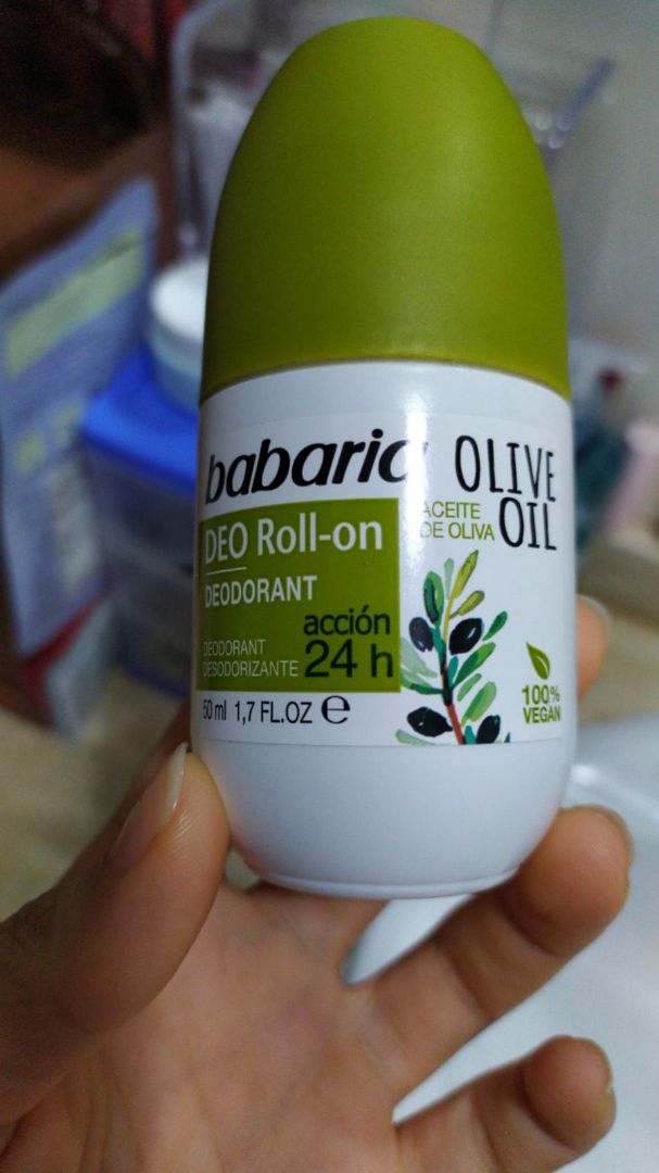 photo of Babaria Bio  Desodorante Roll-on Aceite De Olivia shared by @dexter on  04 Apr 2020 - review