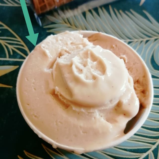 Foto do prato “Gelato agli arachidi”