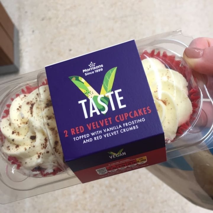 photo of Morrisons Red Velvet Cupcakes shared by @robynellen on  07 Aug 2020 - review