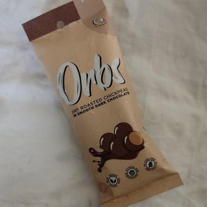 photo of Orbs Dry Roasted Chickpeas In Oat M*lk Chocolate shared by @space999sailor on  06 Dec 2022 - review