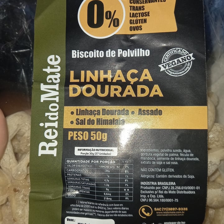 photo of Rei do Mate biscoito de polvilho shared by @marcelafreires on  03 Jul 2022 - review